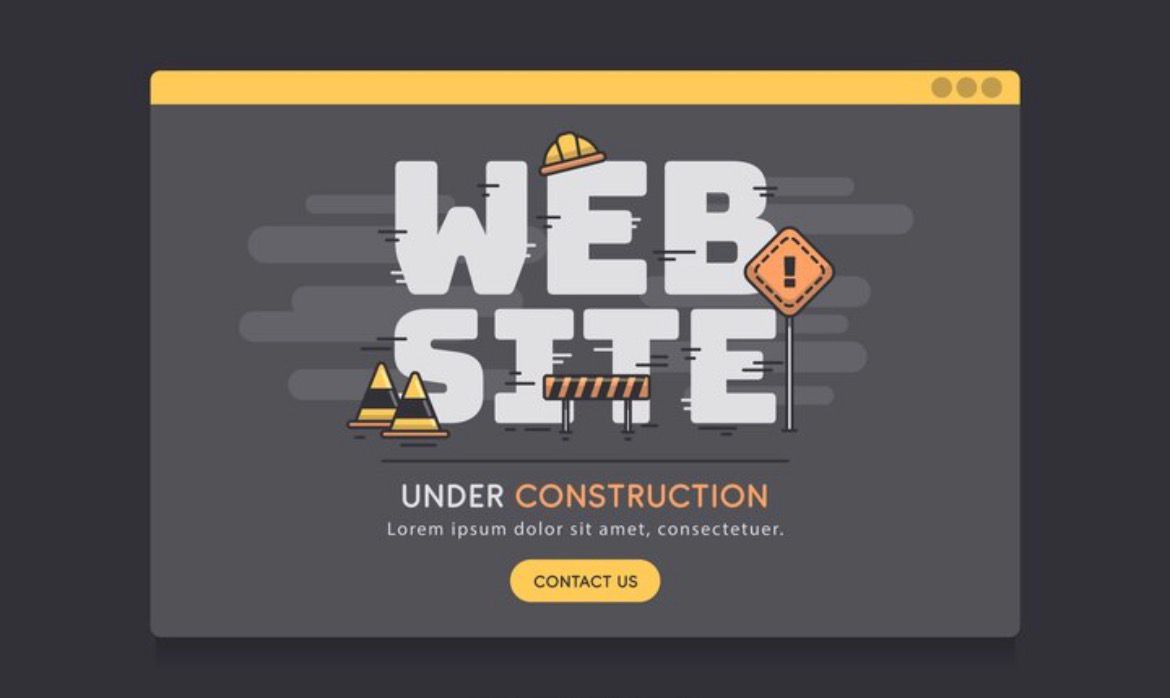Website under maintenance